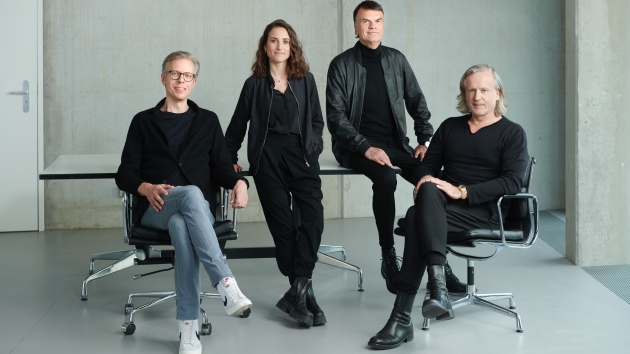 Ex-Condé-Nast-Manager verstärkt Sasserath+ - v.l.: Simon Loebel, Anna Lüders André Pollmann und Marc Sasserath - Quelle: Olaf Heine